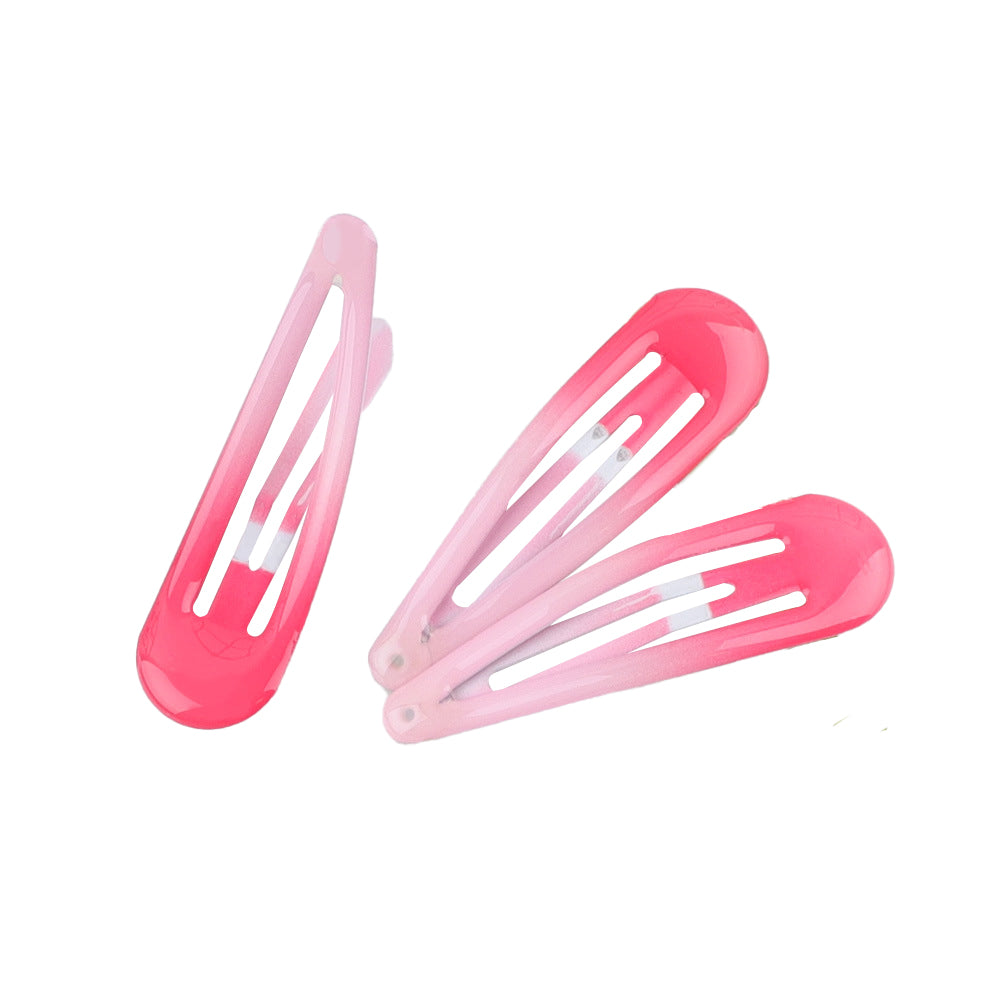 BSCI Audited Factory Colorful Barrettes, 2.75 Inch Barrettes Metal SNAP HAIR CLIPS Candy Color Hair Accessories for Kids Teens, Toddlers