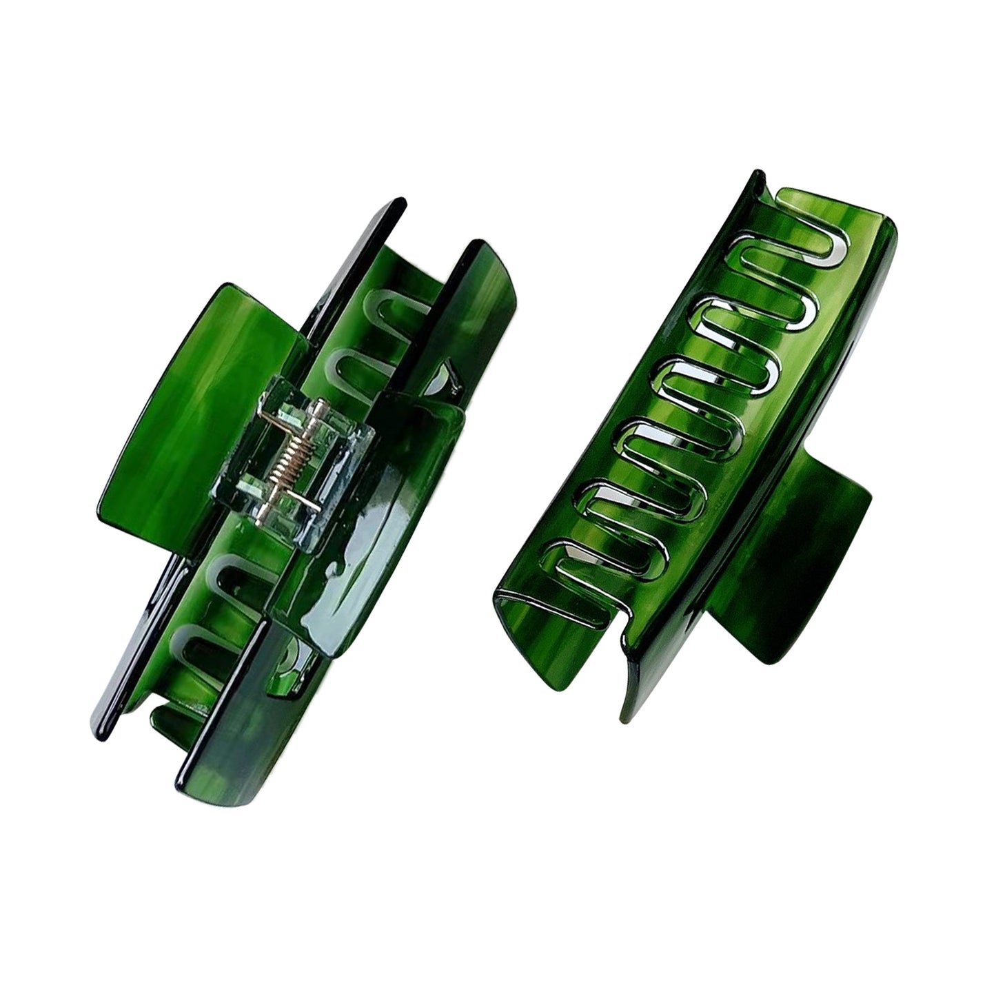 BSCI Audited Factory Hair Claw Banana Clips tortoise Barrettes Celluloid French Design Barrettes celluloid Large Fashion Accessories for Women Girls