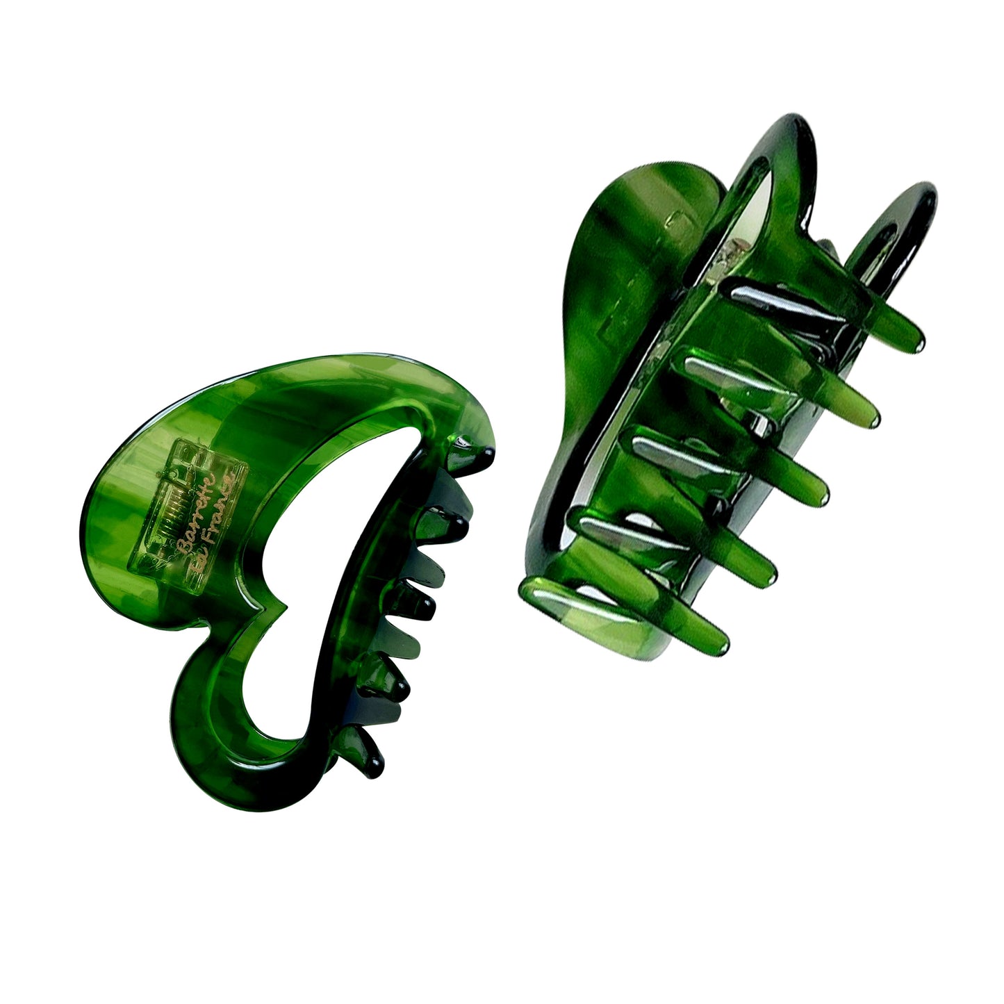 BSCI Audited Factory Hair Claw Banana Clips tortoise Barrettes Celluloid French Design Barrettes celluloid Large Fashion Accessories for Women Girls