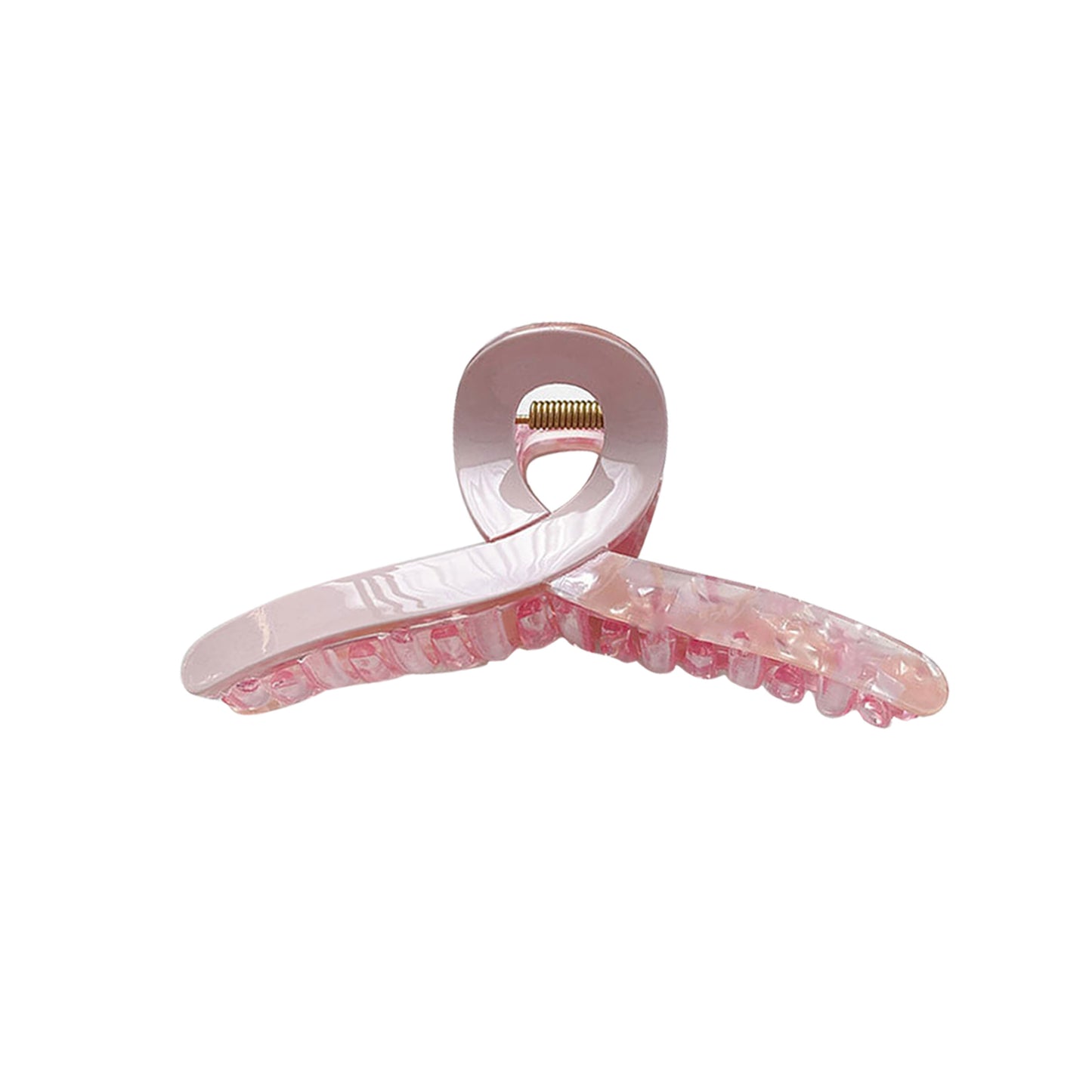 BSCI Audited Factory  Hair Clips Tortoiseshell Claw Cellulose Acetate Jaw Clip Celluloid French Design 4.2'' Hair Barrettes Grip Leopard Print Clamps for Women Girls