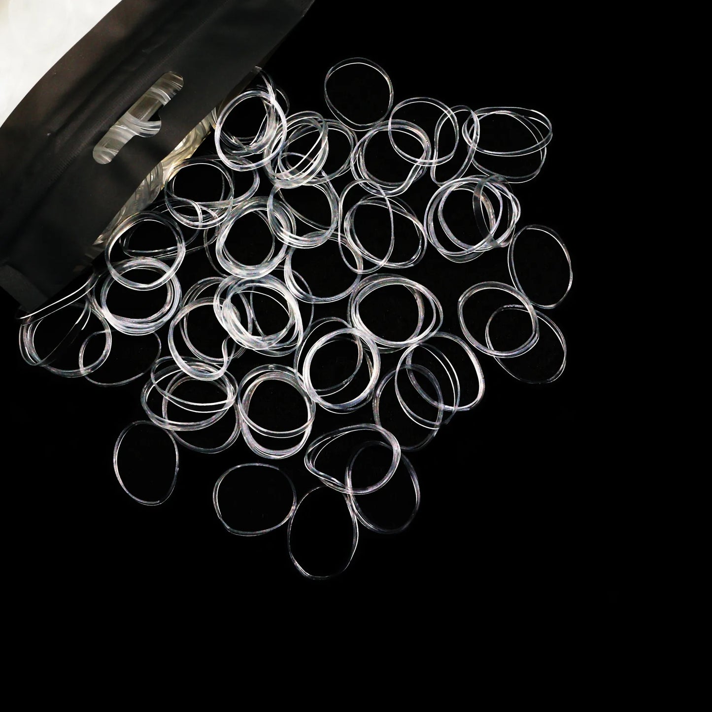BSCI Audited Factory New Function achievement Reusable Multiple times stronger durable no hair damage Elastic braiding hair rubber bands TPU hair styling and sturdy for girls ,kids