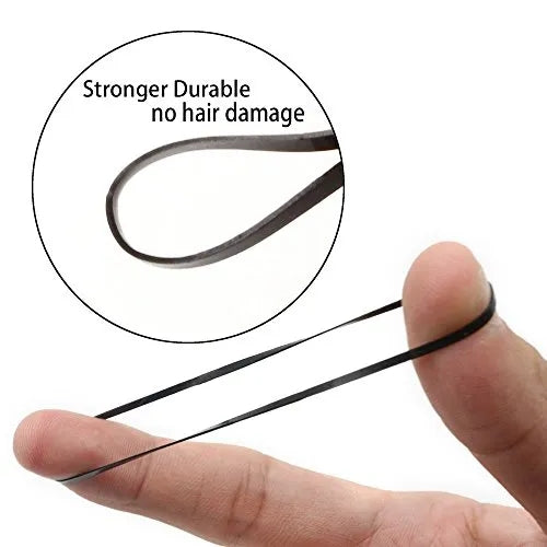BSCI Audited Factory New Function achievement Reusable Multiple times stronger durable no hair damage Elastic braiding hair rubber bands TPU hair styling and sturdy for girls ,kids