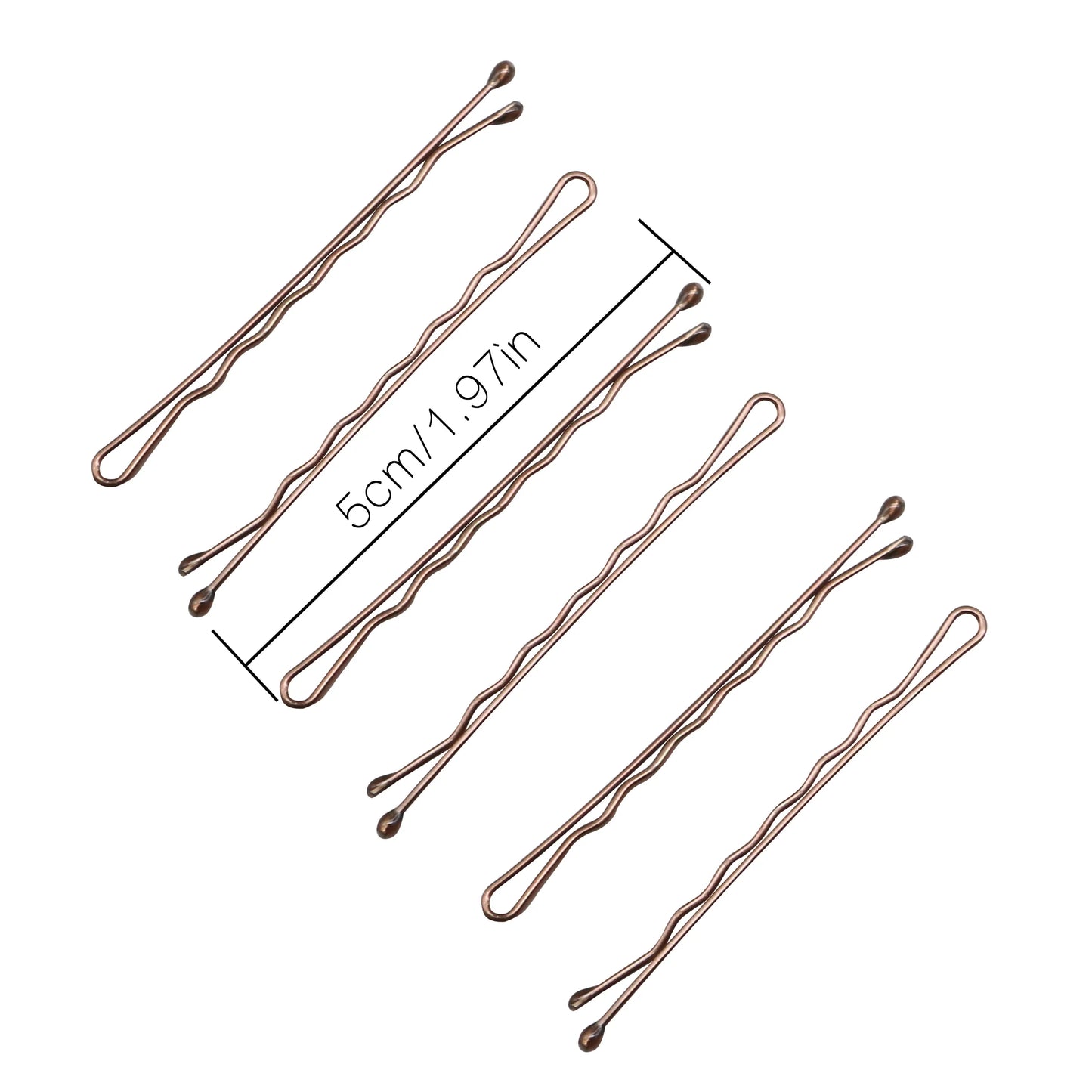 BSCI Audited Factory 5CM/2in Bobby pins bulk strong hair clips for Hair Salon 60pcs