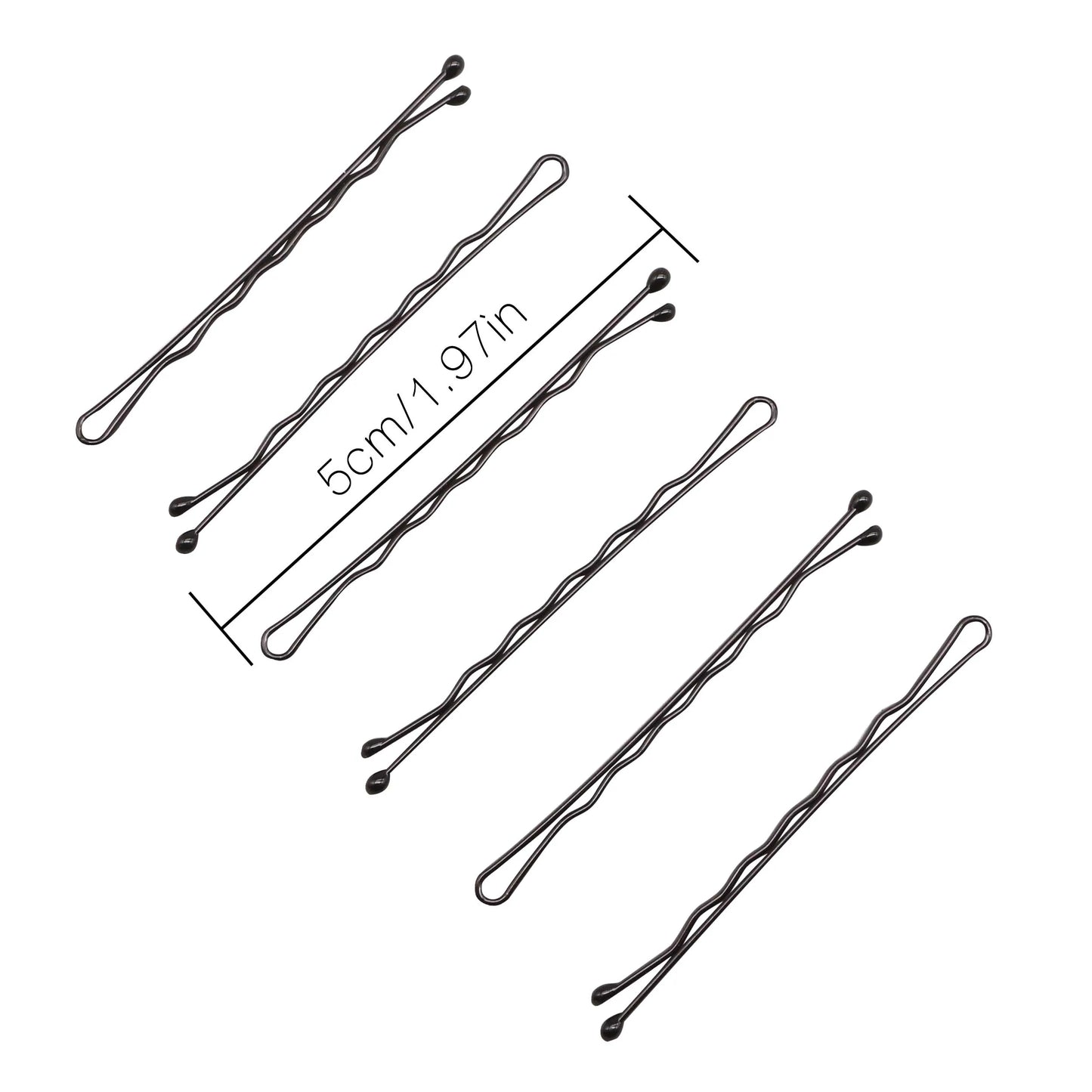 BSCI Audited Factory 5CM/2in Bobby pins bulk strong hair clips for Hair Salon 60pcs