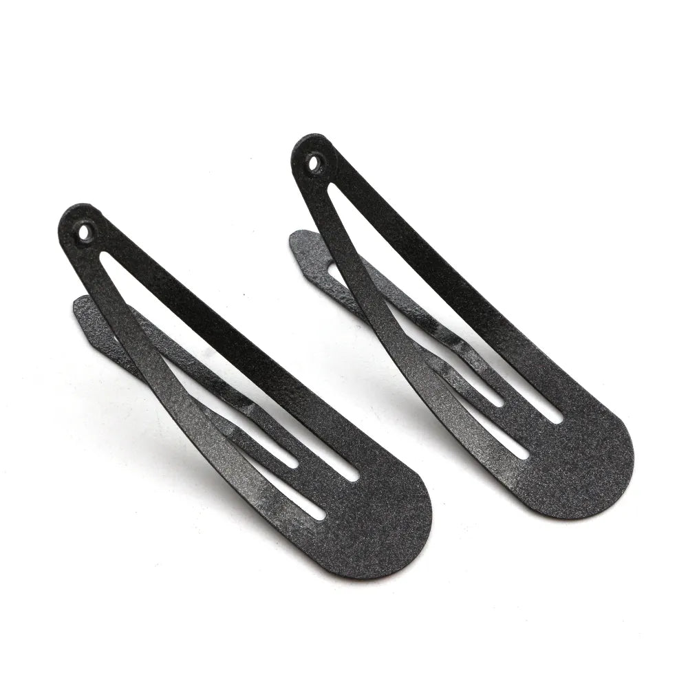 BSCI Audited Factory Snap hair clips metal grips 5cm/2in basic hair accessories