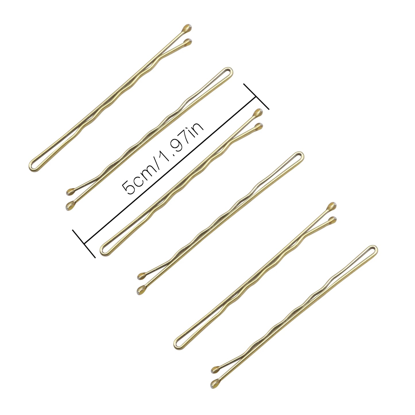 BSCI Audited Factory 5CM/2in Bobby pins bulk strong hair clips for Hair Salon 60pcs