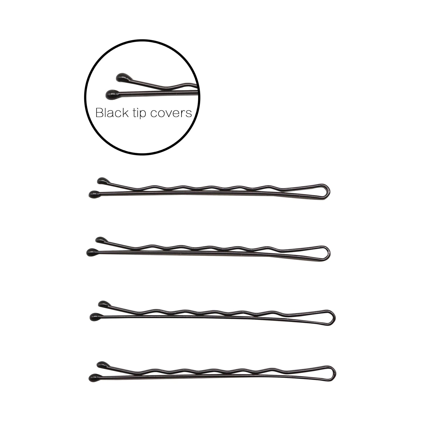 BSCI Audited Factory 5CM/2in Bobby pins bulk strong hair clips for Hair Salon 60pcs