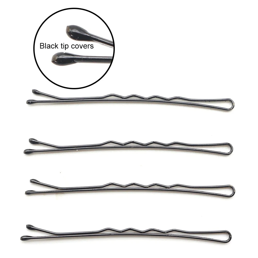 BSCI Audited Factory 6CM/2.36in Bobby pins bulk strong hair clips for Hair Salon 60PCS