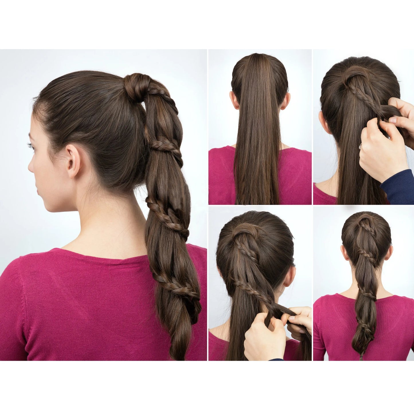 BSCI Audited Factory New Function achievement Reusable Multiple times stronger durable no hair damage Elastic braiding hair rubber bands TPU hair styling and sturdy for girls ,kids