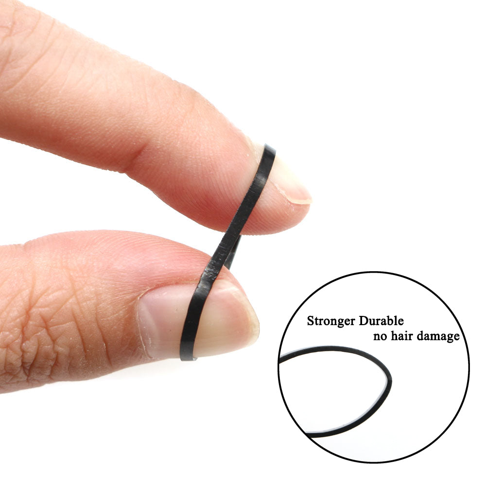 BSCI Audited Factory New Function achievement Reusable Multiple times stronger durable no hair damage Elastic braiding hair rubber bands TPU hair styling and sturdy for girls ,kids